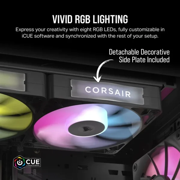 Corsair iCUE LINK RX120 RGB | 120mm PWM | Magnetic Dome | 2100 RPM - Compu-Fi Technology South Africa