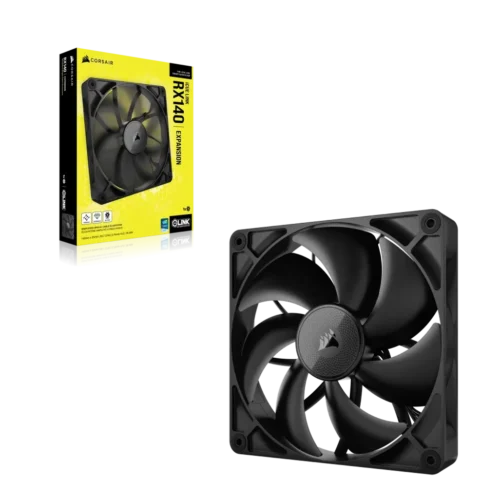 Corsair iCUE LINK RX140 | 140mm | 1700 RPM | 95.7 CFM - Compu-Fi Technology South Africa