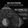 Corsair iCUE LINK RX140 | 140mm | 1700 RPM | 95.7 CFM - Compu-Fi Technology South Africa