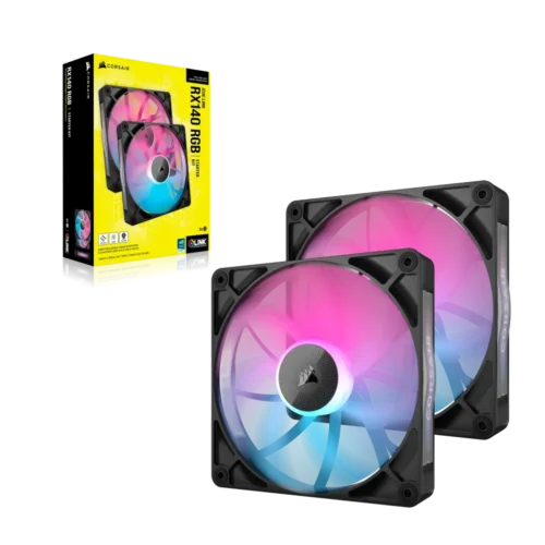 Corsair iCUE LINK RX140 RGB | 140mm | PWM | 1700 RPM - Compu-Fi Technology South Africa