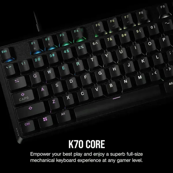 Corsair K70 CORE RGB | Mechanical Gaming Keyboard | MLX Red Switches - Compu-Fi Technology South Africa