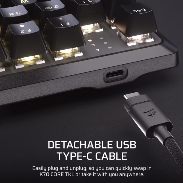 Corsair K70 CORE TKL | MLX Red v2 Linear Switches | RGB Mechanical Gaming Keyboard - Compu-Fi Technology South Africa