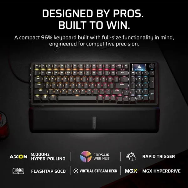 Corsair K70 PRO TKL | MGX Hyperdrive Hall Effect | 8000Hz Polling | 96% Layout - Compu-Fi Technology South Africa