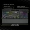 Corsair K70 RGB PRO | Cherry MX Speed | Full Size | Wired Mechanical Keyboard - Compu-Fi Technology South Africa
