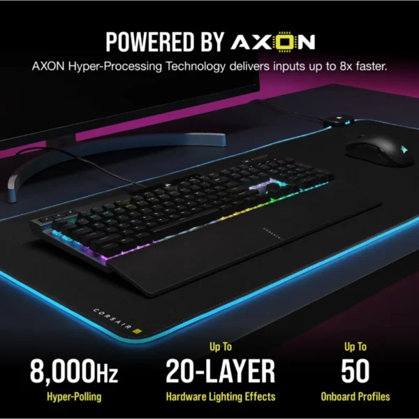 Corsair K70 RGB PRO | Cherry MX Speed | Full Size | Wired Mechanical Keyboard - Compu-Fi Technology South Africa