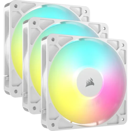 CORSAIR RS120 ARGB | 120mm PWM | Triple Pack | White - Compu-Fi Technology South Africa