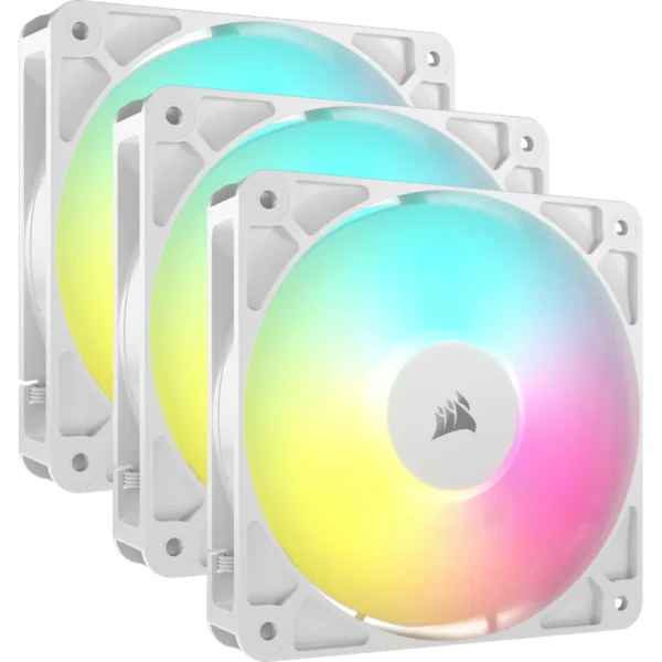 CORSAIR RS120 ARGB | 120mm PWM | Triple Pack | White - Compu-Fi Technology South Africa