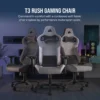 Corsair T3 Rush Gaming Chair | Charcoal Grey | Breathable Fabric | 4D Armrests - Compu-Fi Technology South Africa