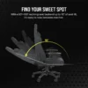 Corsair TC100 RELAXED Gaming Chair CF-9010052-WW | Fabric Upholstery | 2D Armrests - Compu-Fi Technology South Africa