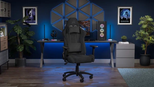 Corsair TC100 Relaxed Gaming Chair | Soft Fabric - Compu-Fi Technology South Africa