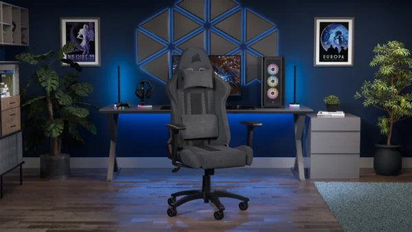 Corsair TC100 RELAXED Gaming Chair CF-9010052-WW | Fabric Upholstery | 2D Armrests - Compu-Fi Technology South Africa