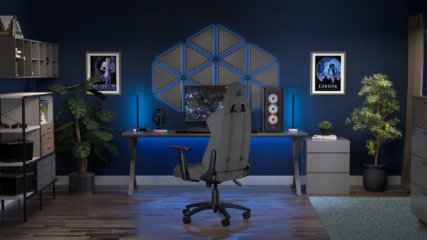 Corsair TC100 RELAXED Gaming Chair CF-9010052-WW | Fabric Upholstery | 2D Armrests - Compu-Fi Technology South Africa