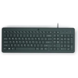 HP 150 Wired Keyboard 664R5AA | Full Size | 12 Shortcut Keys | USB-A - Compu-Fi Technology