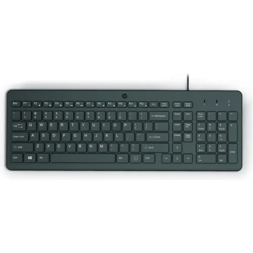 HP 150 Wired Keyboard 664R5AA | Full Size | 12 Shortcut Keys | USB-A - Compu-Fi Technology South Africa