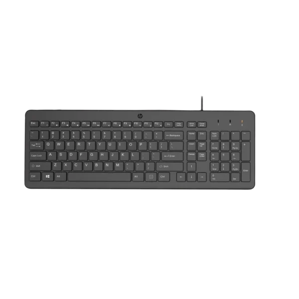 HP 150 Wired Keyboard 664R5AA | Full Size | 12 Shortcut Keys | USB-A - Compu-Fi Technology South Africa