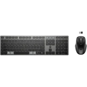 HP 725 | Multi-Device Rechargeable Wireless Keyboard and Mouse Combo - Compu-Fi Technology