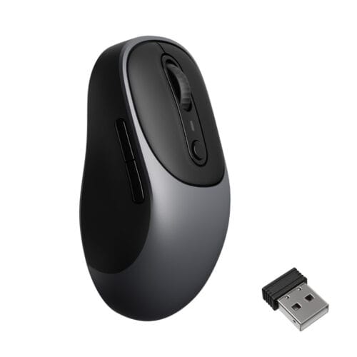 Keychron BM24 Wireless Silent Mouse | 2400 DPI | Triple-Mode | Metal Grey - Compu-Fi Technology South Africa