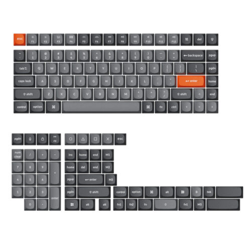 Keychron OSA Keycap Set | Double-Shot PBT | Grey | MX Style - Compu-Fi Technology South Africa