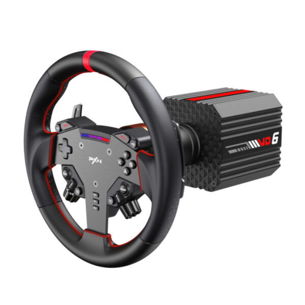 PXN VD6 Direct Drive Wheel | 6 Nm Constant Torque | 19 Programmable Buttons - Compu-Fi Technology South Africa