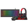 Redragon 4-in-1 Gaming Combo | SHIVA Keyboard | TRIDENT Mouse | ARES Headset - Compu-Fi Technology South Africa