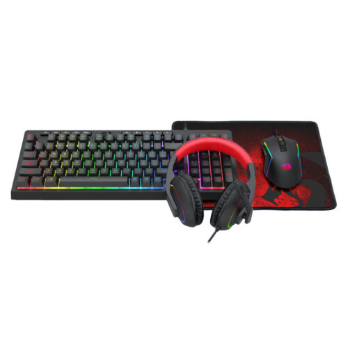 Redragon 4-in-1 Gaming Combo | SHIVA Keyboard | TRIDENT Mouse | ARES Headset - Compu-Fi Technology South Africa