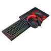 Redragon 4-in-1 Gaming Combo | SHIVA Keyboard | TRIDENT Mouse | ARES Headset - Compu-Fi Technology South Africa