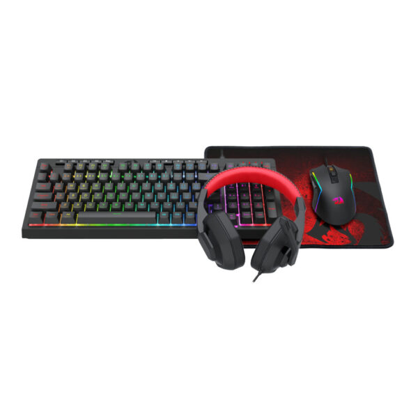 Redragon 4-in-1 Gaming Combo | Shiva Keyboard | Trident Mouse | Ares Headset - Compu-Fi Technology South Africa