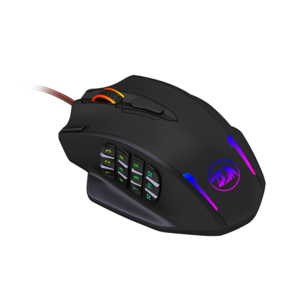 Redragon Impact MMO Gaming Mouse | 12400 DPI | 18 Programmable Buttons | RGB - Compu-Fi Technology South Africa