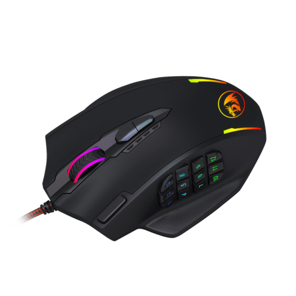 Redragon Impact MMO Gaming Mouse | 12400 DPI | 18 Programmable Buttons | RGB - Compu-Fi Technology South Africa