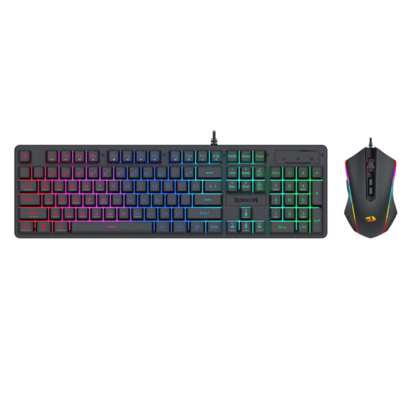 Redragon S107 Gaming Bundle | 104-Key Membrane | 10000 DPI Mouse | RGB - Compu-Fi Technology South Africa