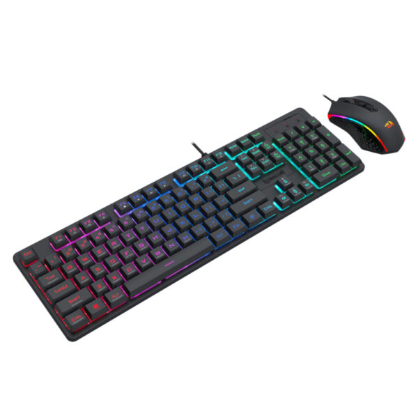Redragon S107 Gaming Bundle | 104-Key Membrane | 10000 DPI Mouse | RGB - Compu-Fi Technology South Africa