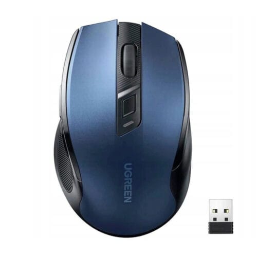 Ugreen MU006 | 2.4GHz Wireless Optical Mouse | 4000 DPI | Blue - Compu-Fi Technology South Africa